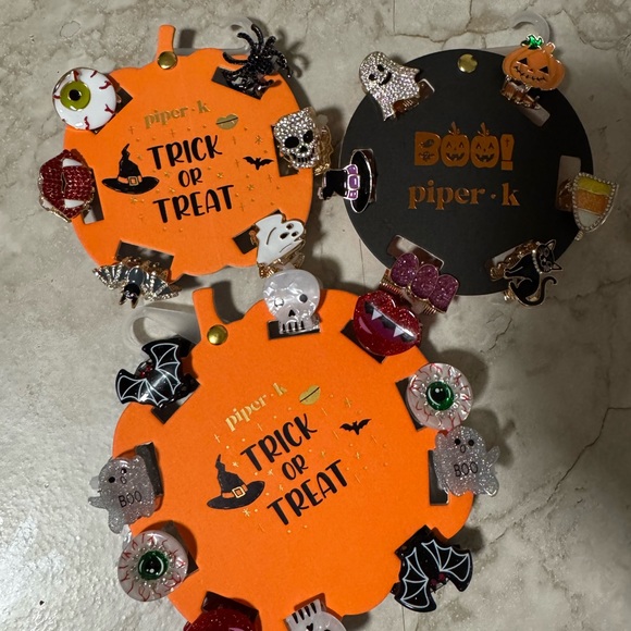 Piper K Halloween Themed hair clips main image 5